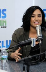 DEMI LOVATO at Elvis Duran Show in New York 07/13/2016