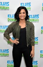 DEMI LOVATO at Elvis Duran Show in New York 07/13/2016