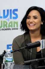 DEMI LOVATO at Elvis Duran Show in New York 07/13/2016