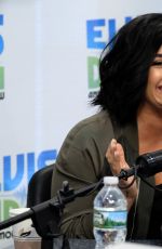 DEMI LOVATO at Elvis Duran Show in New York 07/13/2016