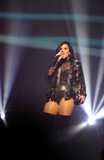 DEMI LOVATO Performs at a Concert in Newark 7/12/2016