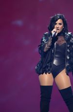 DEMI LOVATO Performs at a Concert in Newark 7/12/2016