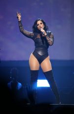 DEMI LOVATO Performs at a Concert in Newark 7/12/2016
