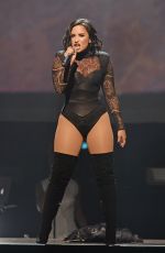 DEMI LOVATO Perorms at BB&T Center in Sunrise 07/01/2016