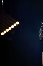 DEMI LOVATO Pperforms at KFC Yum! Center in Louisville 07/29/2016
