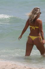 DEVIN BRUGMAN in Bikini at a Beach in Miami 07/12/2016