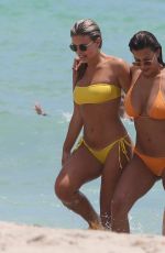 DEVIN BRUGMAN in Bikini at a Beach in Miami 07/12/2016