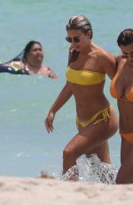 DEVIN BRUGMAN in Bikini at a Beach in Miami 07/12/2016