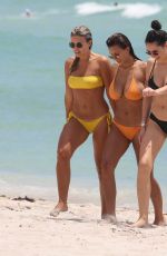 DEVIN BRUGMAN in Bikini at a Beach in Miami 07/12/2016