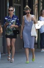 DIANE KRUGER Out for Breakfast on Her Birthday in Soho 07/16/2016