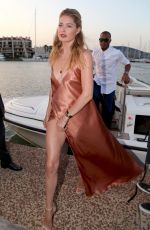 DOUTZEN KROES at 3rd Annual Leonardo DiCaprio Foundation Gala in St Tropez 07/20/2016