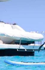 DOUTZEN KROES in Bikini at a Yacht in Formentera 07/25/2016