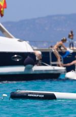 DOUTZEN KROES in Bikini at a Yacht in Formentera 07/25/2016