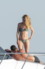 DOUTZEN KROES in Bikini on the Boat in Formentera 07/26/2016