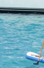 DOUTZEN KROES in Bikini Paddleboarding in Formentera 07/25/2016