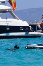 DOUTZEN KROES in Bikini Paddleboarding in Formentera 07/25/2016
