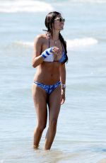 ELISABETTA GREGORACI in Bikini at a Beach in Forte Dei Marmi 07/17/2016