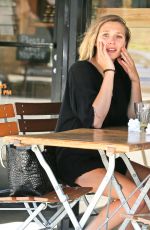 ELIZABETH OLSEN at Le Pain Quotidien in West Hollywood 07/28/2016