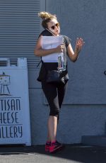 ELIZABETH OLSEN Out and About in Los Angeles 07/21/2016