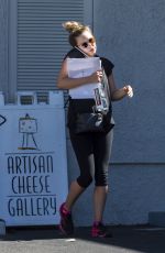 ELIZABETH OLSEN Out and About in Los Angeles 07/21/2016