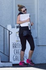 ELIZABETH OLSEN Out and About in Los Angeles 07/21/2016