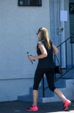 ELIZABETH OLSEN Out and About in Los Angeles 07/21/2016