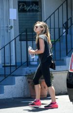 ELIZABETH OLSEN Out and About in Los Angeles 07/21/2016