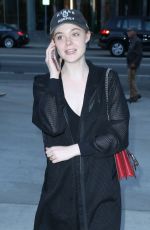 ELLE FANNING at Arclight Cinemas in Los Angeles 07/07/2016