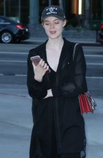 ELLE FANNING at Arclight Cinemas in Los Angeles 07/07/2016