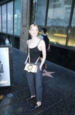 ELLE FANNING Leaves Katsuya Restaurant in Hollywood 07/09/2016