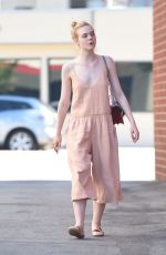 ELLE FANNING Out and About in Los Angeles 07/07/2016