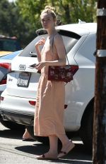 ELLE FANNING Out and About in Los Angeles 07/07/2016