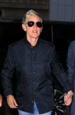 ELLEN DEGENERES and PORTIA DE ROSSI at LAX Airport in Los Angeles 07/06/2016