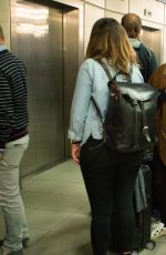 ELLIE GOULDIN at Airport in Brussels 06/30/2016