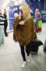 ELLIE GOULDIN at Airport in Brussels 06/30/2016