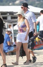 ELLIE GOULDING in Swimsuit at a Beach in Miami 07/21/2016