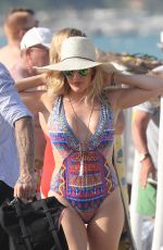 ELLIE GOULDING in Swimsuit at a Beach in Miami 07/21/2016