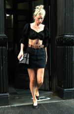 ELSA HOSK Out in New York 26/07/2016