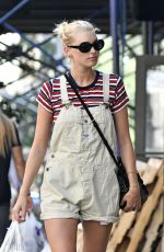 ELSA HOSK Out Shopping in New York 07/27/2016