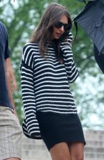 EMILY RATAJKOWSKI on the Set of a Photoshoot in New York 07/07/2016