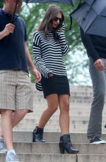 EMILY RATAJKOWSKI on the Set of a Photoshoot in New York 07/07/2016