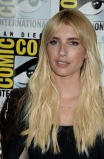 EMMA ROBERTS at Scream Queens Press Line at Comic-con in San Diego 07/22/2016