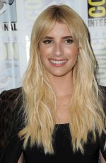 EMMA ROBERTS at Scream Queens Press Line at Comic-con in San Diego 07/22/2016