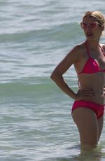 EMMA ROBERTS in Bikini at a Beach in Miami beach 07/14/2016