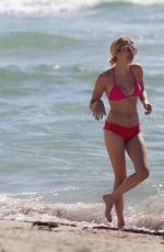 EMMA ROBERTS in Bikini at a Beach in Miami beach 07/14/2016