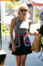 EMMA ROBERTS in Skirt Out in West Hollywood 07/07/2016