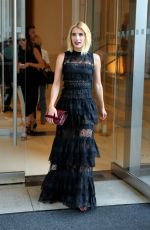 EMMA ROBERTS Leaves Her Hotel in New York 07/12/2016