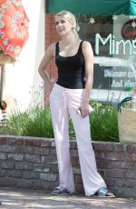 EMMA ROBERTS on the Set of Scream Queens in Beverly Hills 07/27/2016
