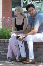 EMMA ROBERTS on the Set of Scream Queens in Beverly Hills 07/27/2016