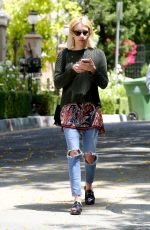 EMMA ROBERTS Out and About in Beverly Hills 07/06/2016